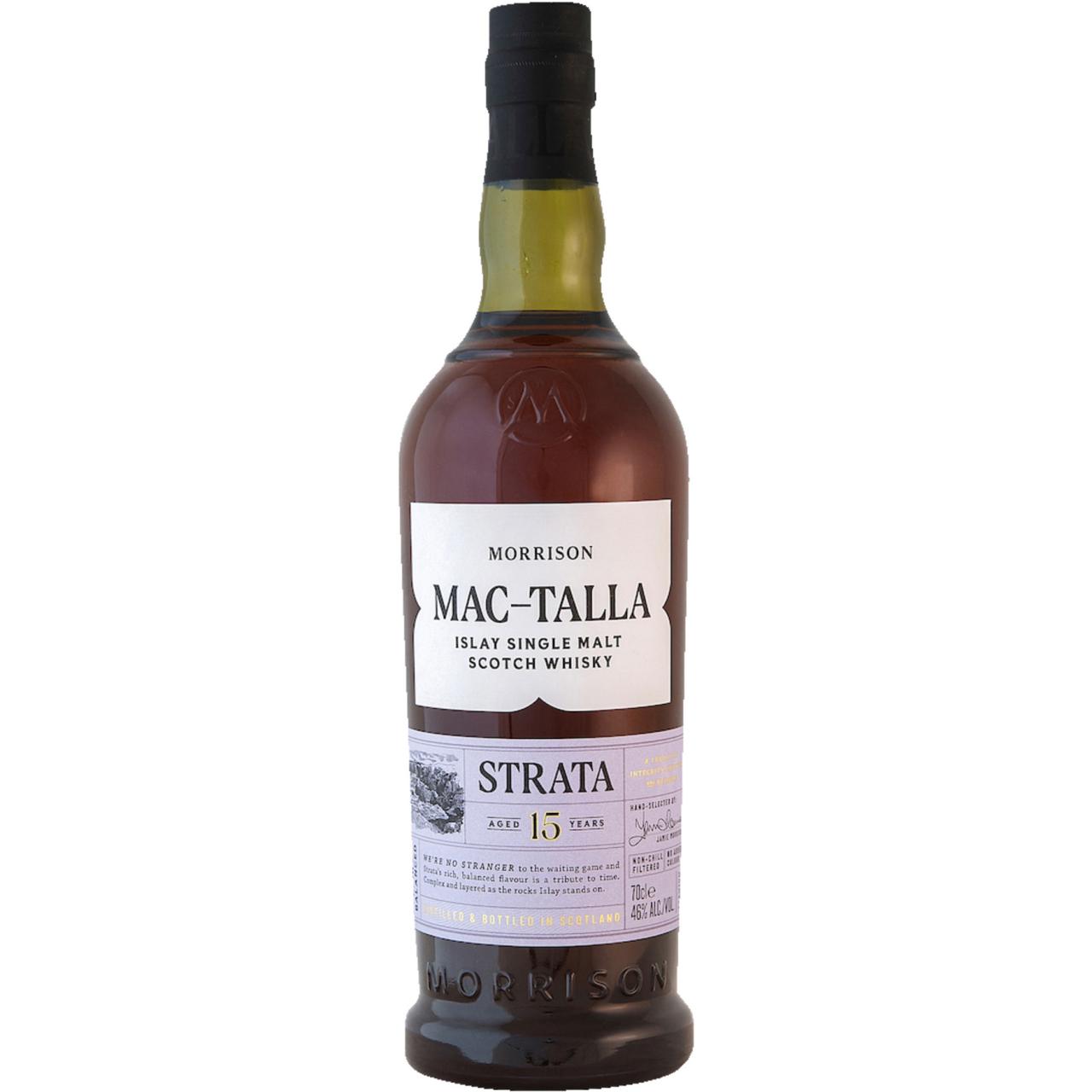 Mac-Talla Islay Single Malt Whisky Strata 46% 0,7l